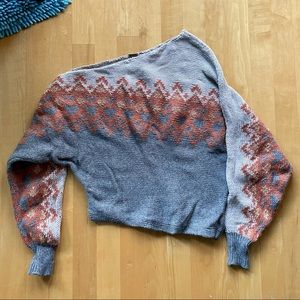 Free people barely worn wool sweater